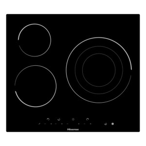 Vitro-keramische Kookplaat Hisense 1 60 cm Zwart 60 cm 5700 W