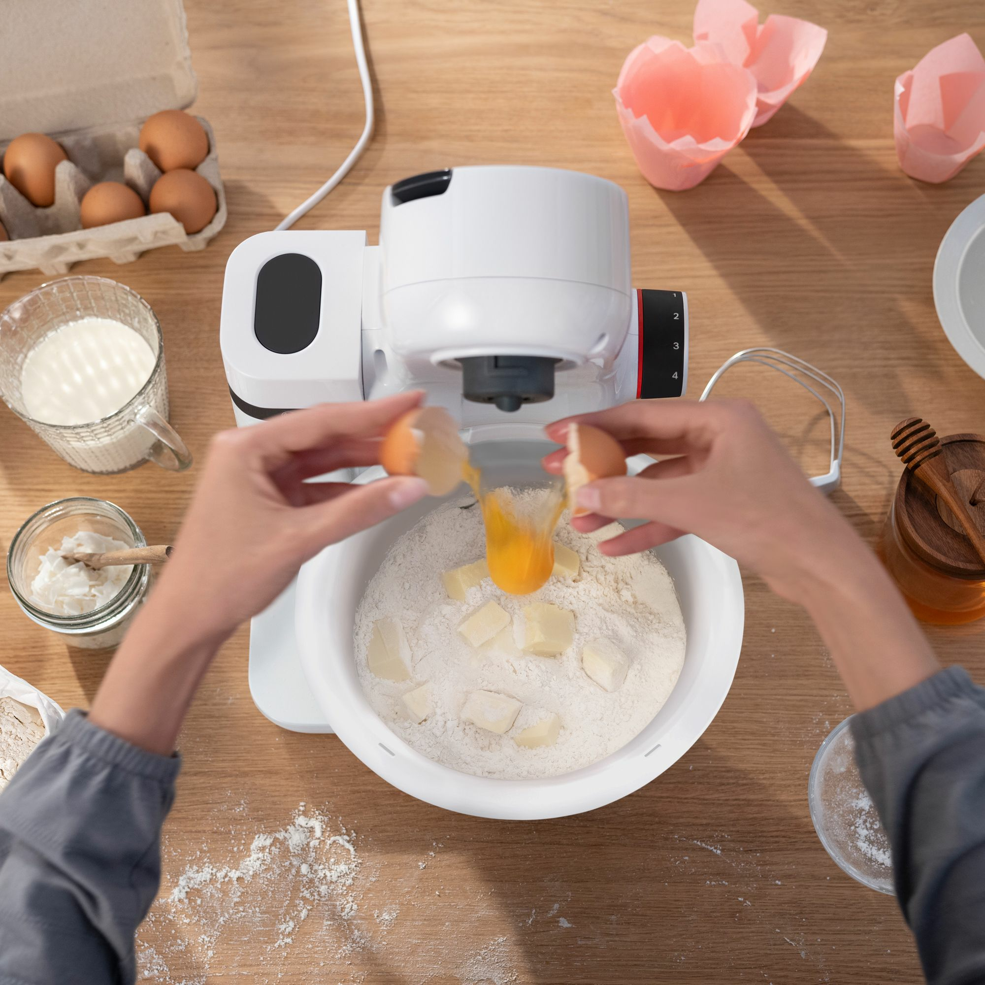 Bosch Serie 2 MUMS2AW00 keukenmachine 700 W 3,8 l Wit - Afbeelding 5