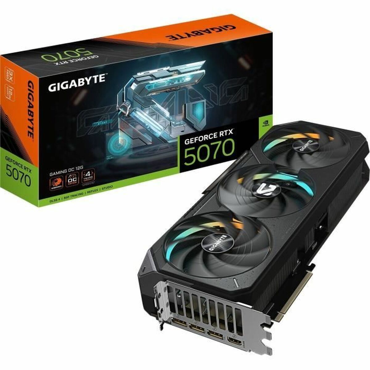 Graphics card Gigabyte GeForce RTX 5070 Ti GAMING OC 16 GB GDDR7 - Afbeelding 9