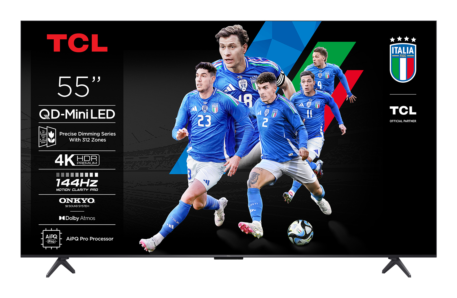 TCL 55C6KS 55" | Ultra HD 4K QD-Mini LED Smart TV (2025) | Google TV + Wifi | Dolby Vision | Local Dimming | 60Hz - Afbeelding 2