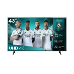 Hisense 43A6Q tv 109,2 cm (43") 4K Ultra HD Smart TV Wifi Zwart 300 cd/m²