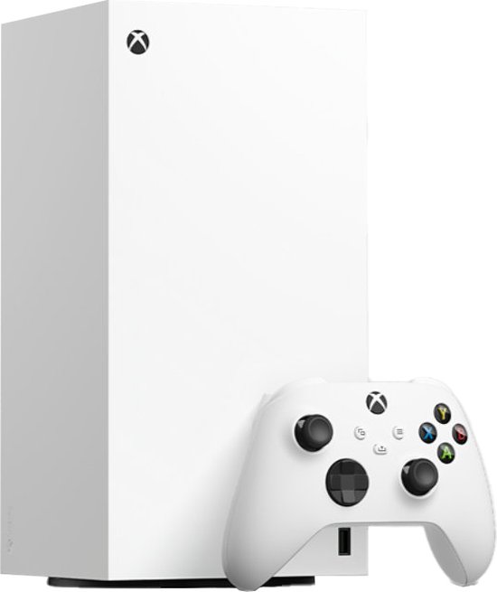 Xbox Series X 1TB - Digital Edition - Robot White (2024) - Afbeelding 2