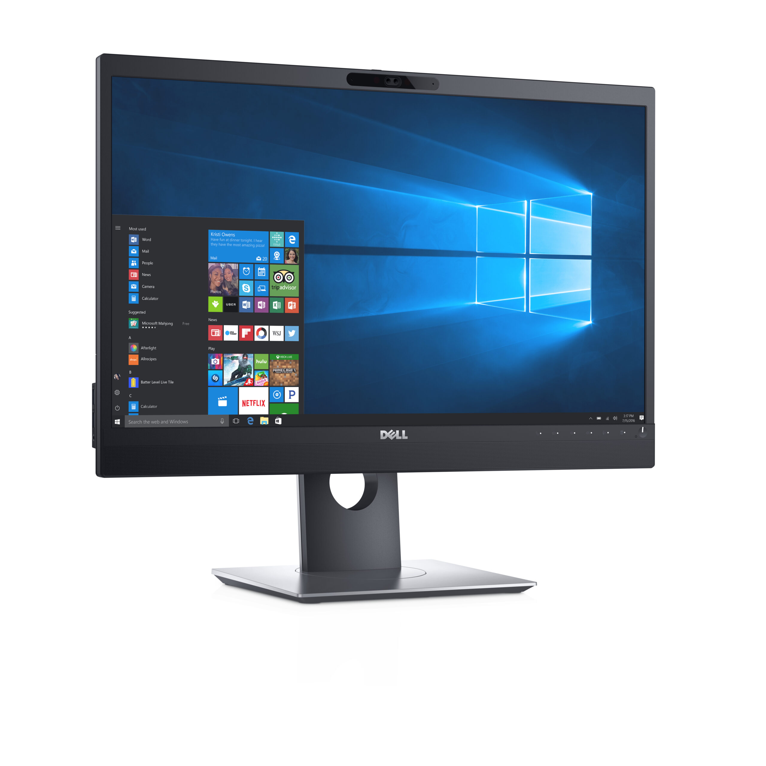DELL 24 monitor voor videoconferencing: P2418HZM - Afbeelding 3