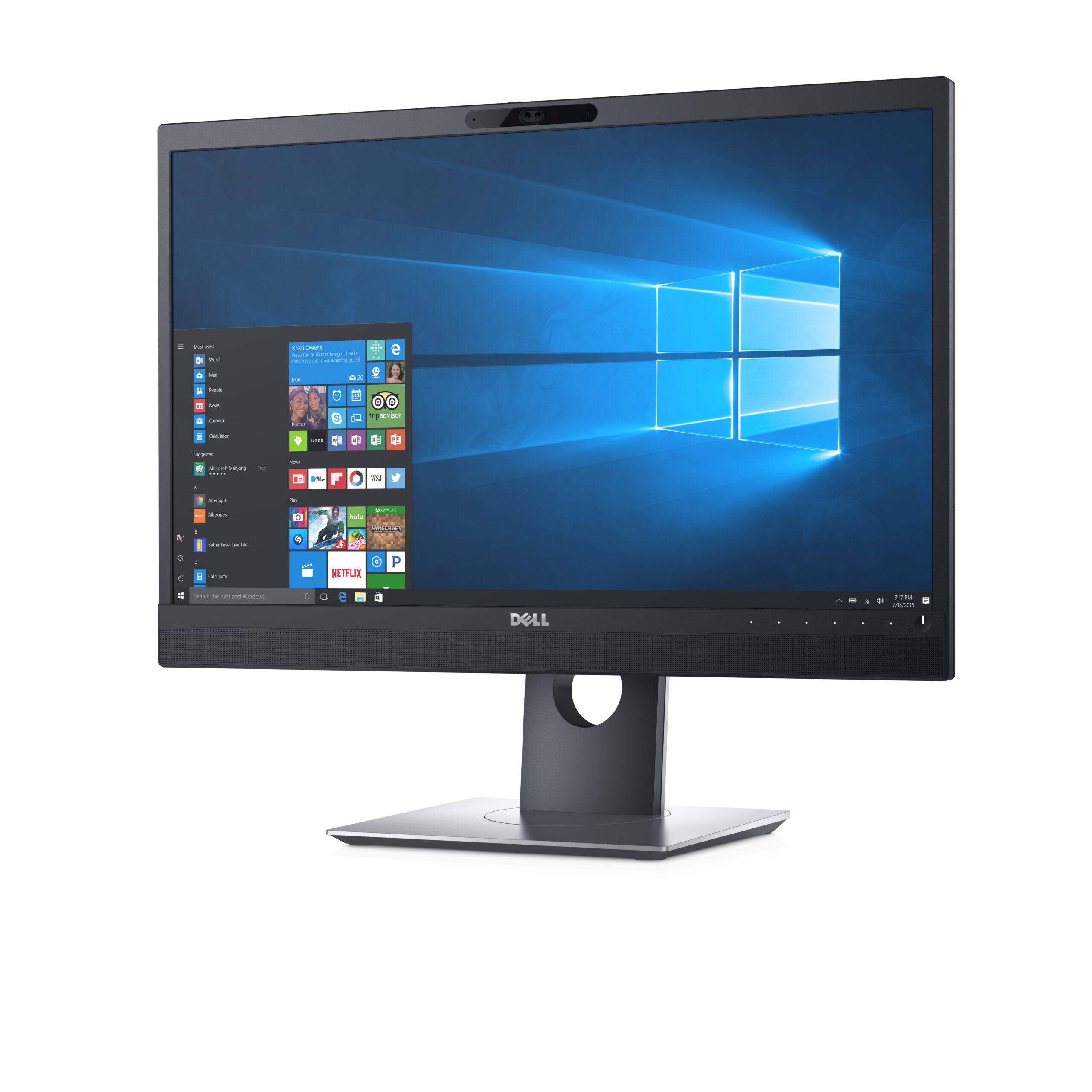 DELL 24 monitor voor videoconferencing: P2418HZM - Afbeelding 2