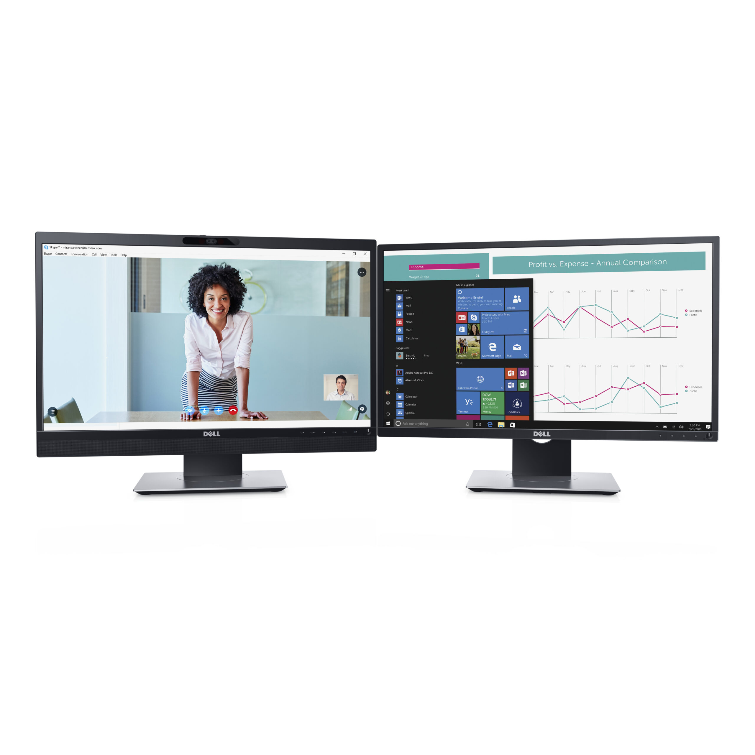 DELL 24 monitor voor videoconferencing: P2418HZM - Afbeelding 13