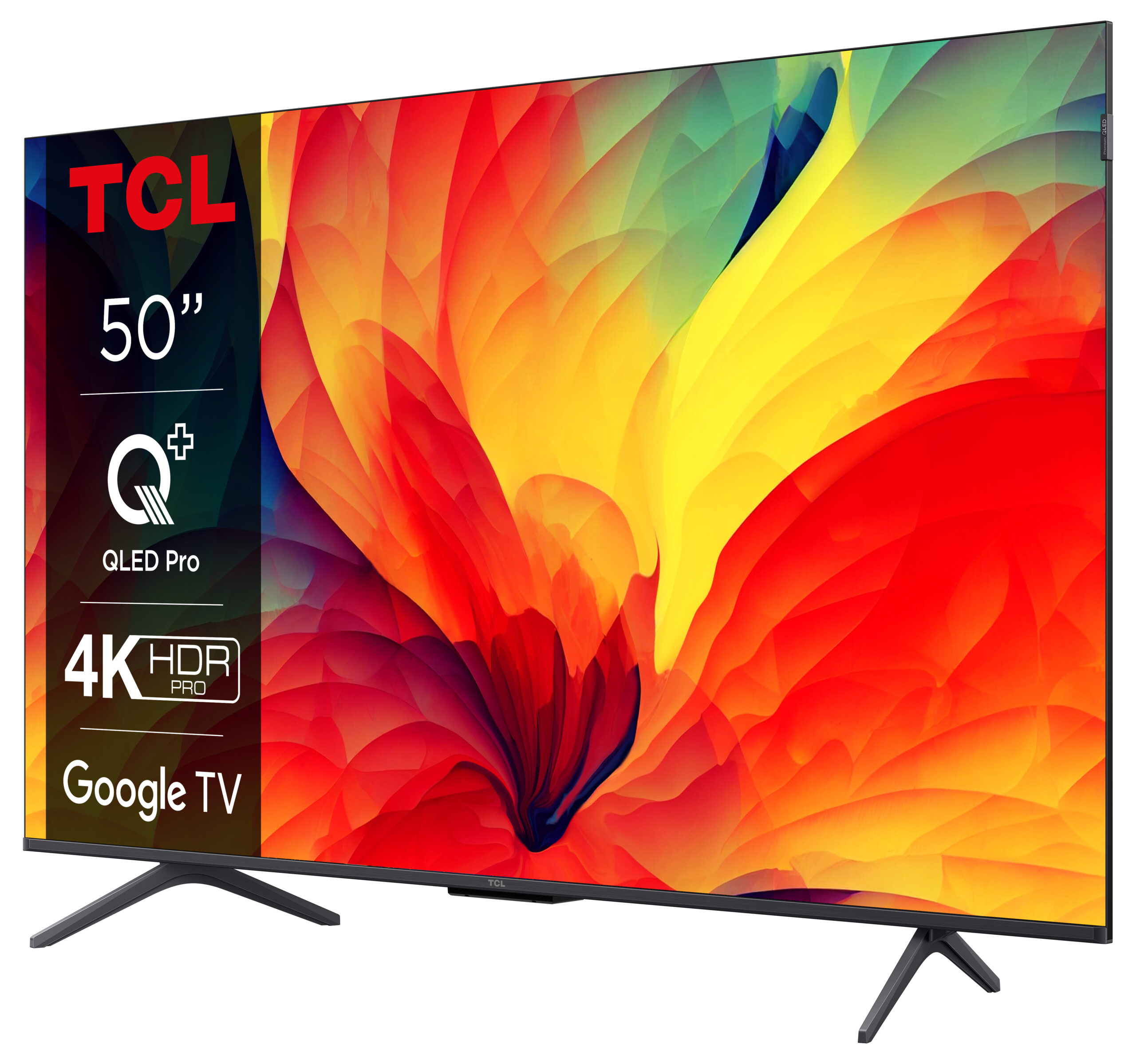 TCL 50QLED780 | 50'' Ultra HD 4K | QLED Smart TV | Wifi & Google TV | Quantum Dot Kleursaturatie | HDR10 | 60Hz - Afbeelding 3
