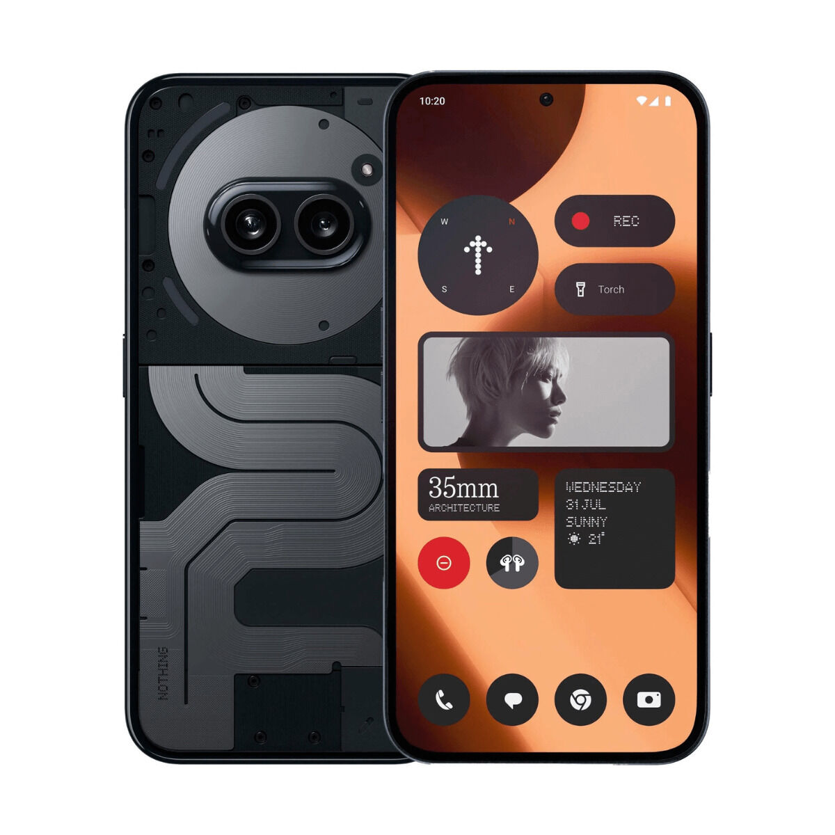 Smartphone Nothing Phone 2a Plus 5G 6,7" Octa Core 12 GB RAM 256 GB Zwart