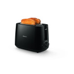 Philips Daily Collection HD2581/90 Broodrooster - 2 sneetjes, brede opening, zwart