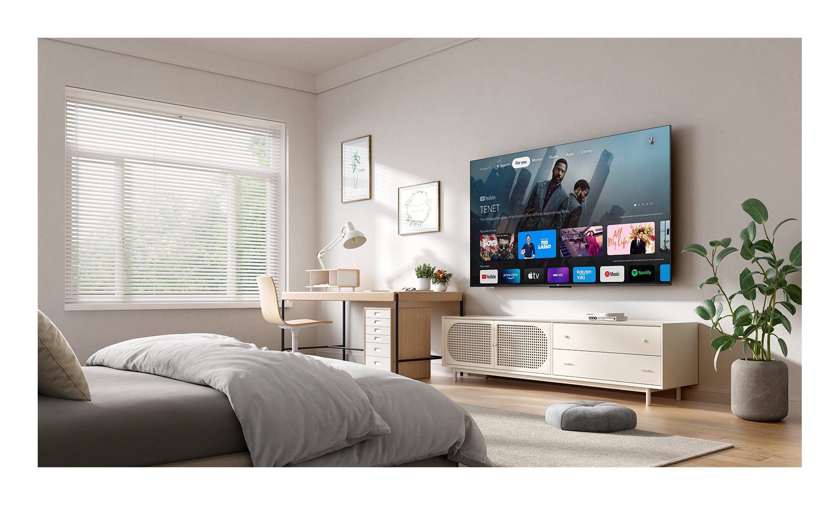 TCL 4K Smart Google XXL TV 75P69K 75" (2025) - Afbeelding 9