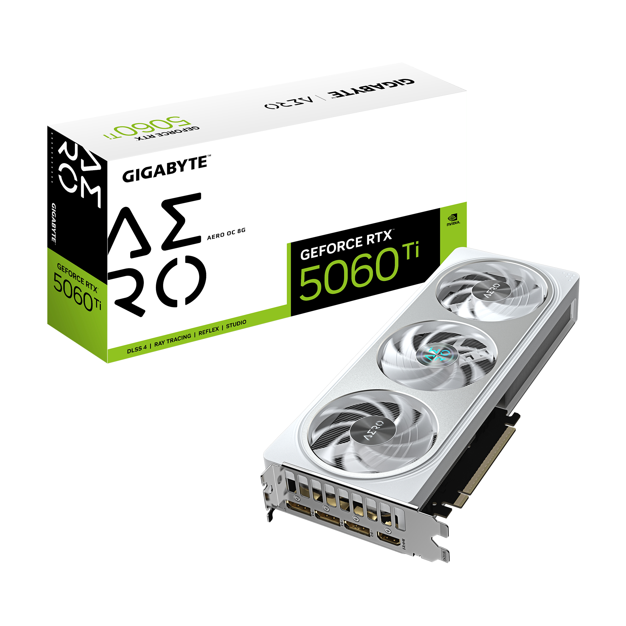 GIGABYTE GeForce RTX 5060 Ti AERO OC 8G NVIDIA 8 GB GDDR7 - Afbeelding 2
