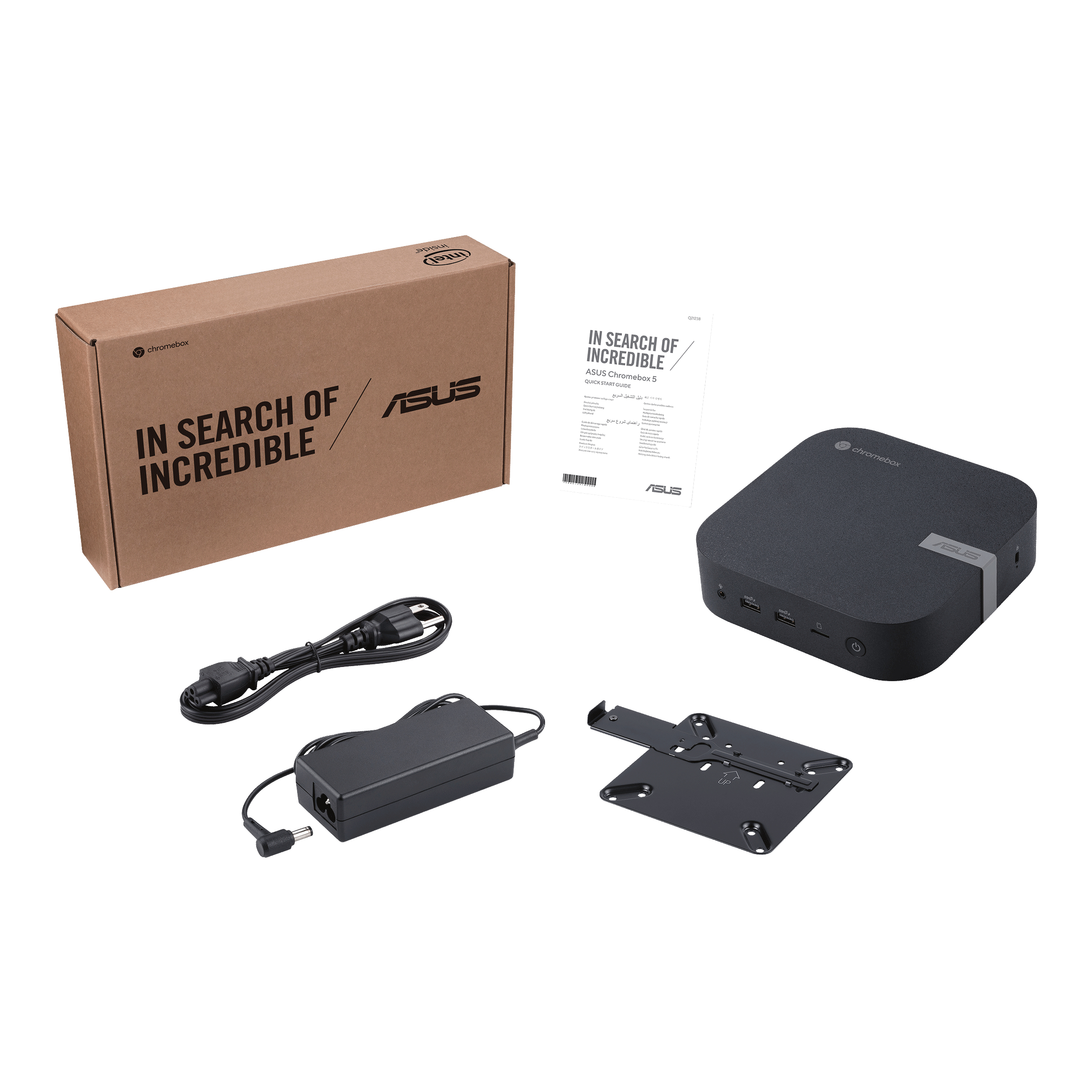ASUS Chromebox 5 Intel® Core™ i5 i5-1240P 8 GB DDR4-SDRAM 128 GB SSD ChromeOS Mini PC Zwart - Afbeelding 8
