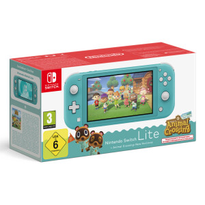 Nintendo Switch Lite Animal Crossing draagbare game console 14 cm (5.5") 32 GB Touchscreen Wifi Turkoois