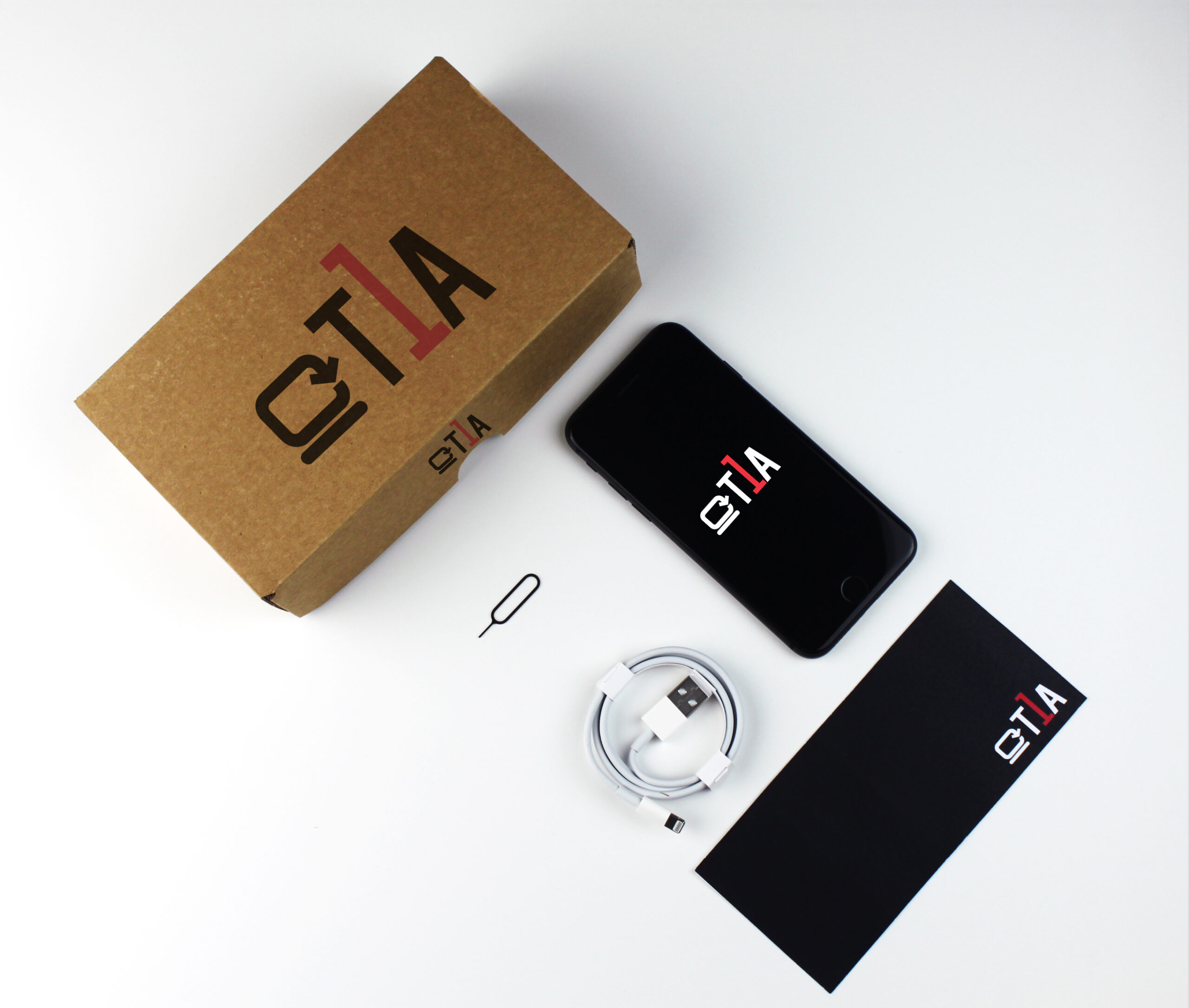 T1A Apple iPhone 7 11,9 cm (4.7") Single SIM iOS 10 4G 2 GB 32 GB 1960 mAh Zwart Refurbished