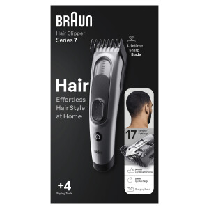 Braun Haartrimmer Series 7 HC7390, Haartrimmer Met 17 Lengte-Instellingen