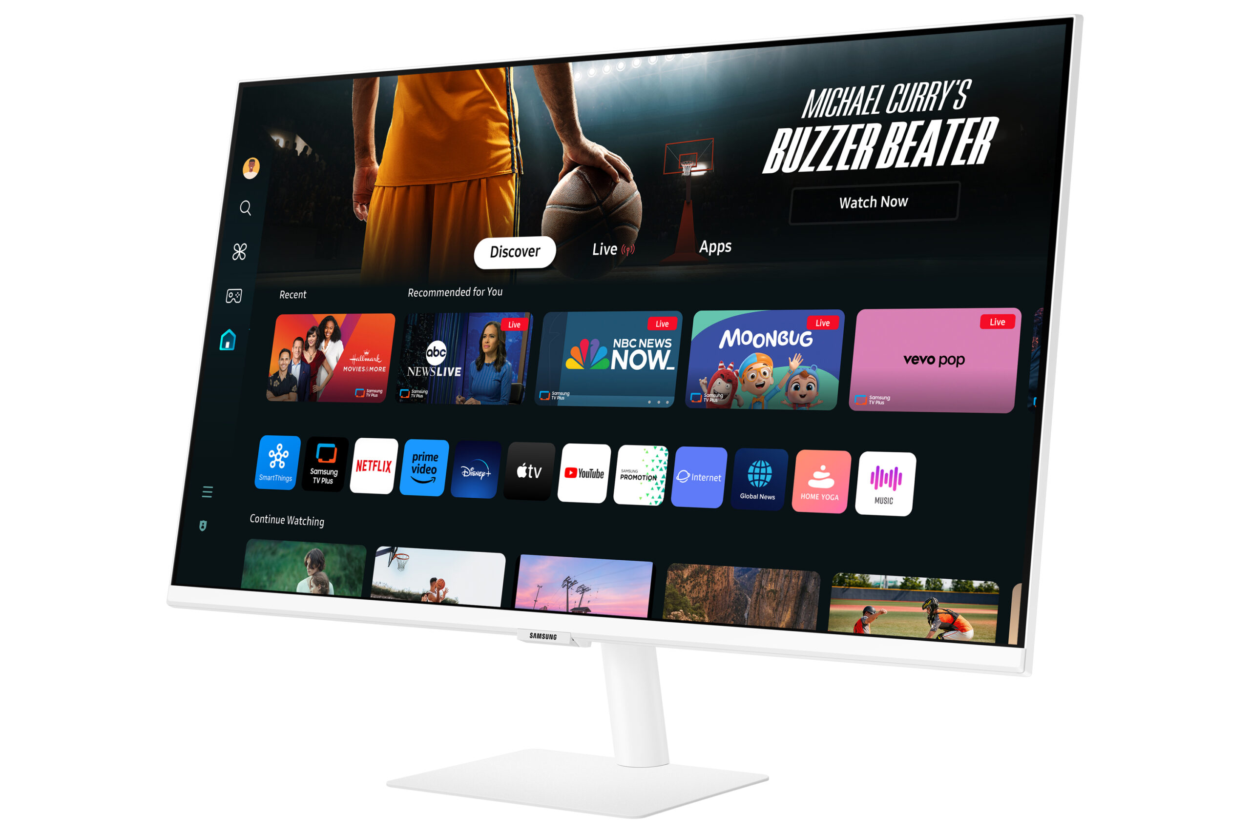 Samsung 32" Smart Monitor M7 M70D UHD - Afbeelding 2