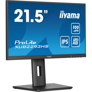 iiyama ProLite XUB2293HS-B6 computer monitor 54,6 cm (21.5") 1920 x 1080 Pixels Full HD LED Zwart