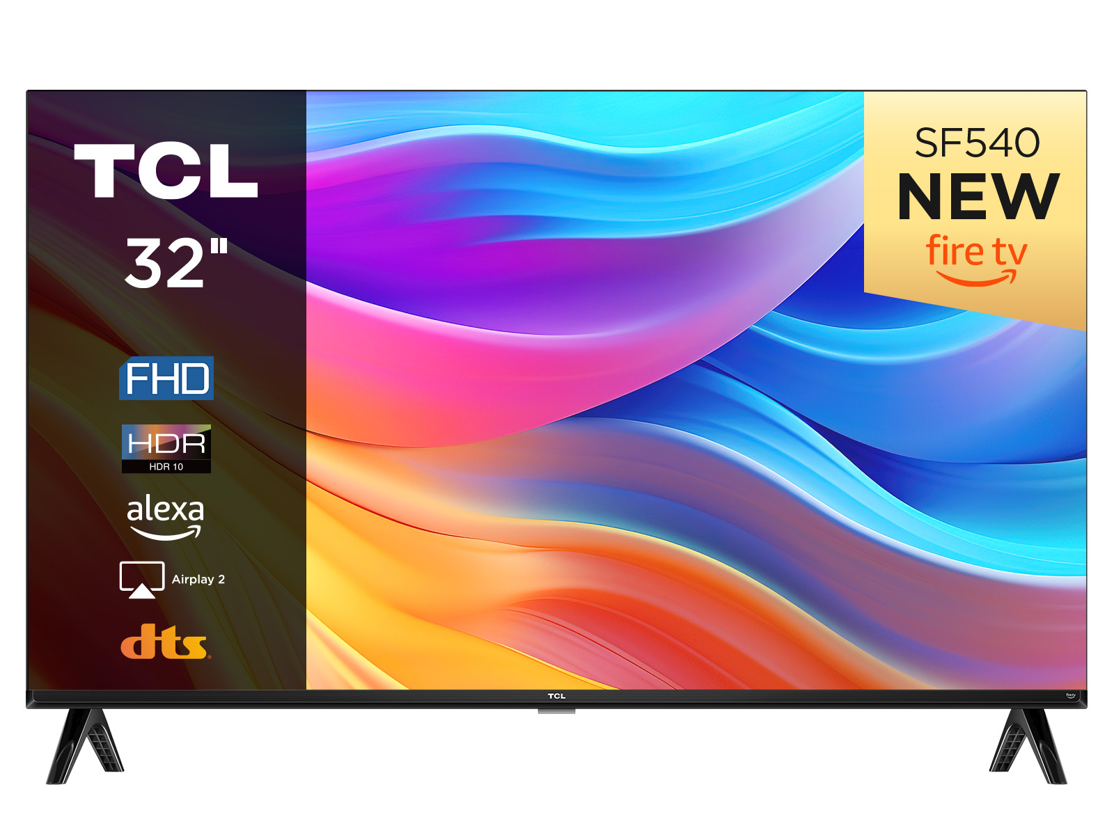 TCL SF5 32SF540 tv 81,3 cm (32") Full HD Smart TV Wifi Antraciet