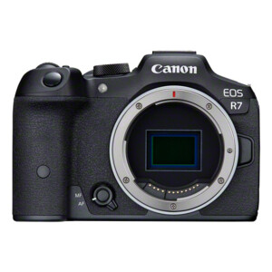 Canon EOS R7 MILC body 32,5 MP CMOS 6960 x 4640 Pixels Zwart
