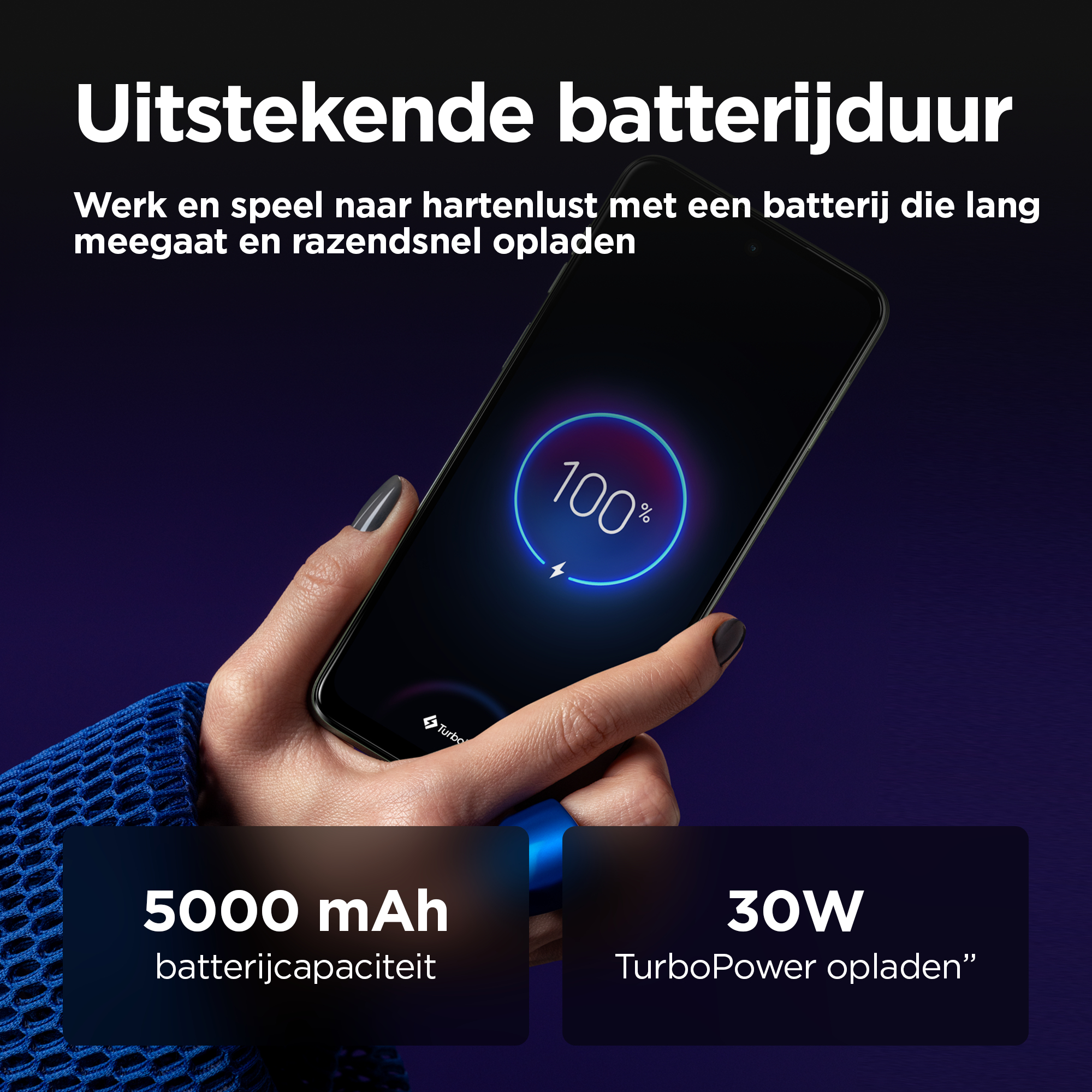 Motorola moto g55 5G 16,5 cm (6.49") Dual SIM Android 14 USB Type-C 8 GB 256 GB 5000 mAh Groen - Afbeelding 8