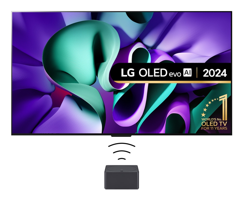 LG M4 Evo OLED65M49LA 65" | Wireless Ultra HD 4K OLED Smart TV | WebOS + Wifi | Dolby Vision | OLED Perfect Black Levels | 120Hz