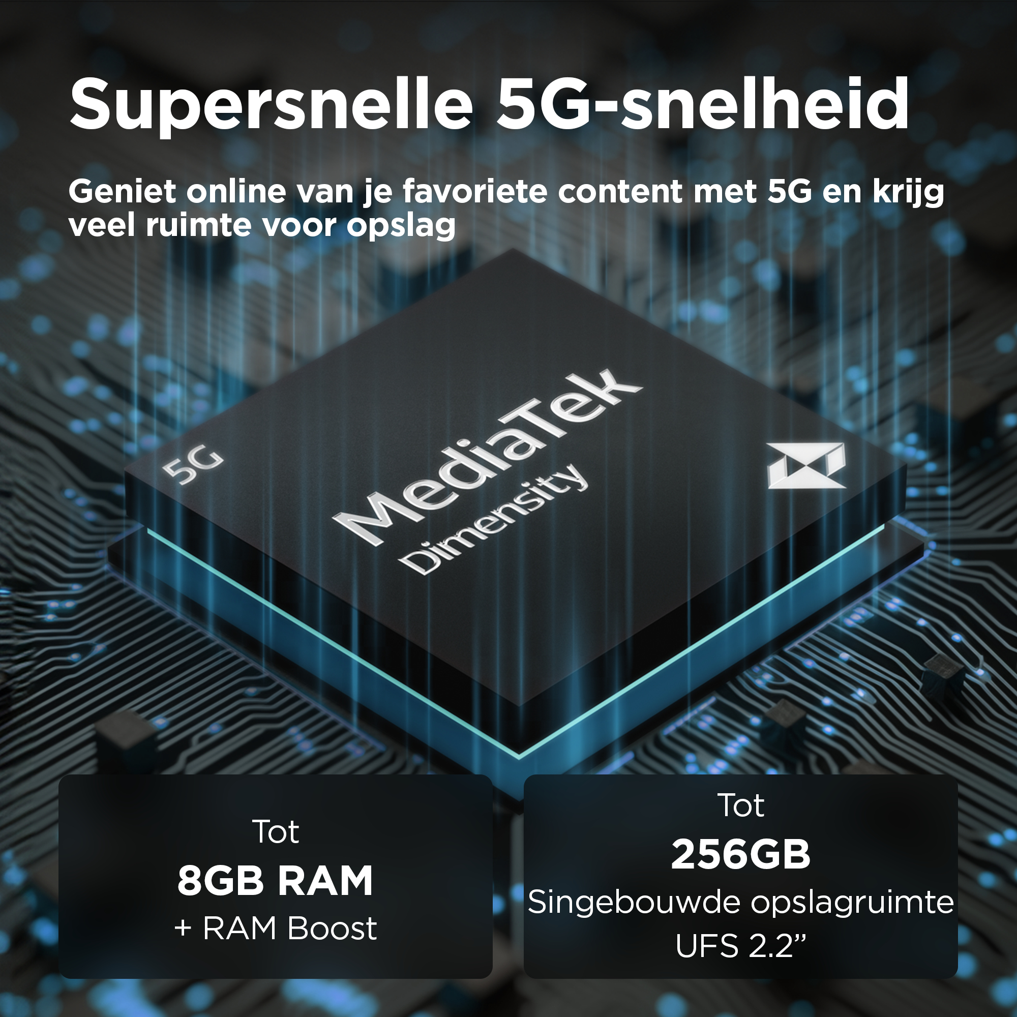 Motorola moto g55 5G 16,5 cm (6.49") Dual SIM Android 14 USB Type-C 8 GB 256 GB 5000 mAh Groen - Afbeelding 9