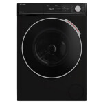 Sharp ES-NFH714CBNA-DE wasmachine Voorbelading 7 kg 1400 RPM Zwart