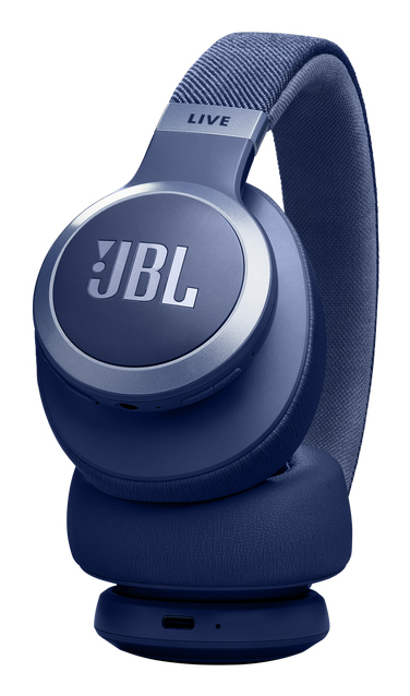 JBL Live 770NC Headset Draadloos Hoofdband Oproepen/muziek Bluetooth Blauw - Afbeelding 5