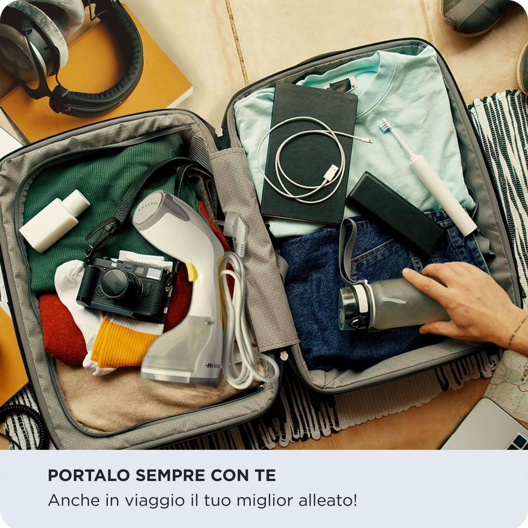 Ariete 4167/00 Handkledingstomer 0,26 l 1200 W Wit - Afbeelding 5