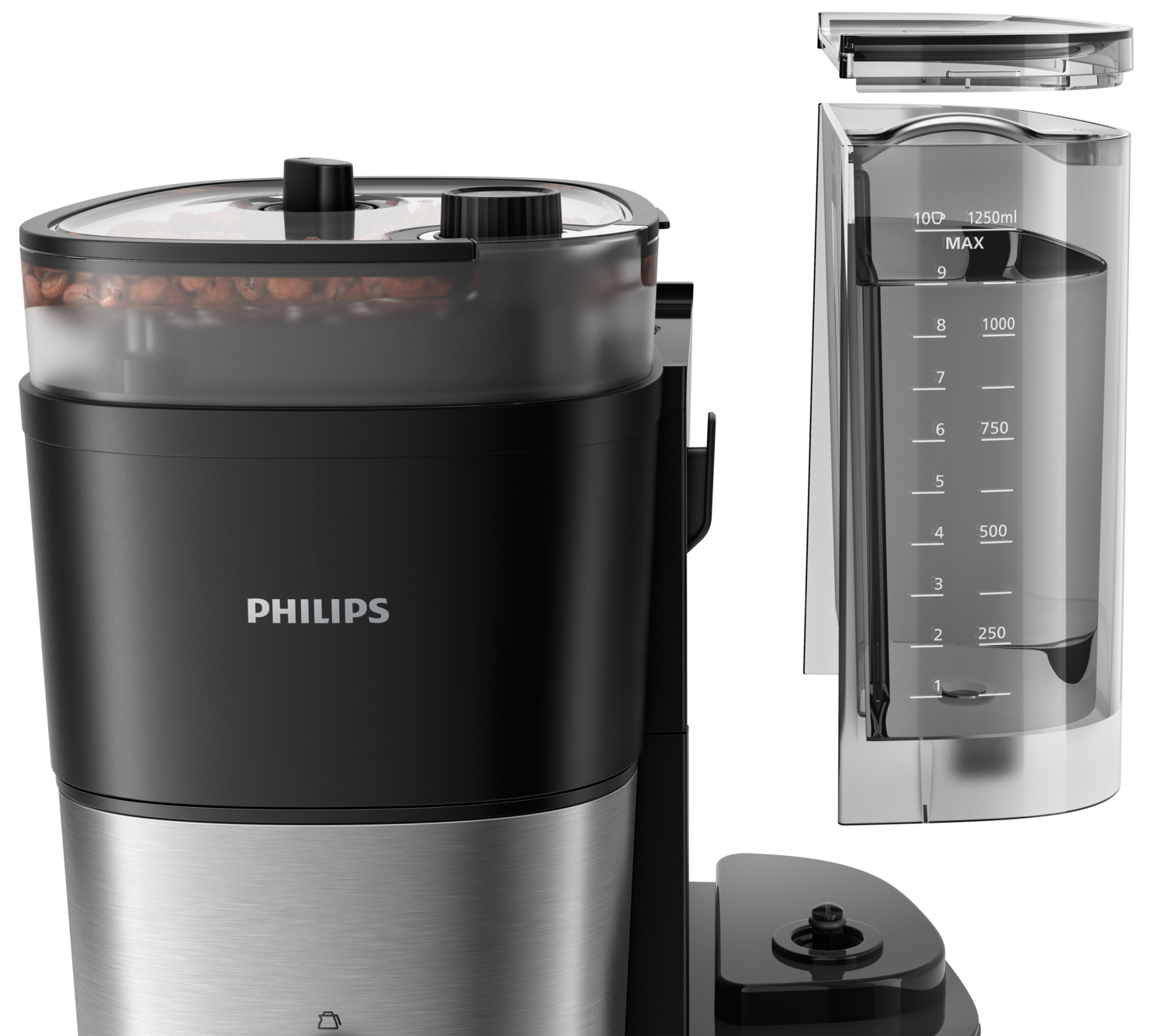 Philips All-in-1 Brew HD7888 Koffiezetapparaat met molen - Afbeelding 5