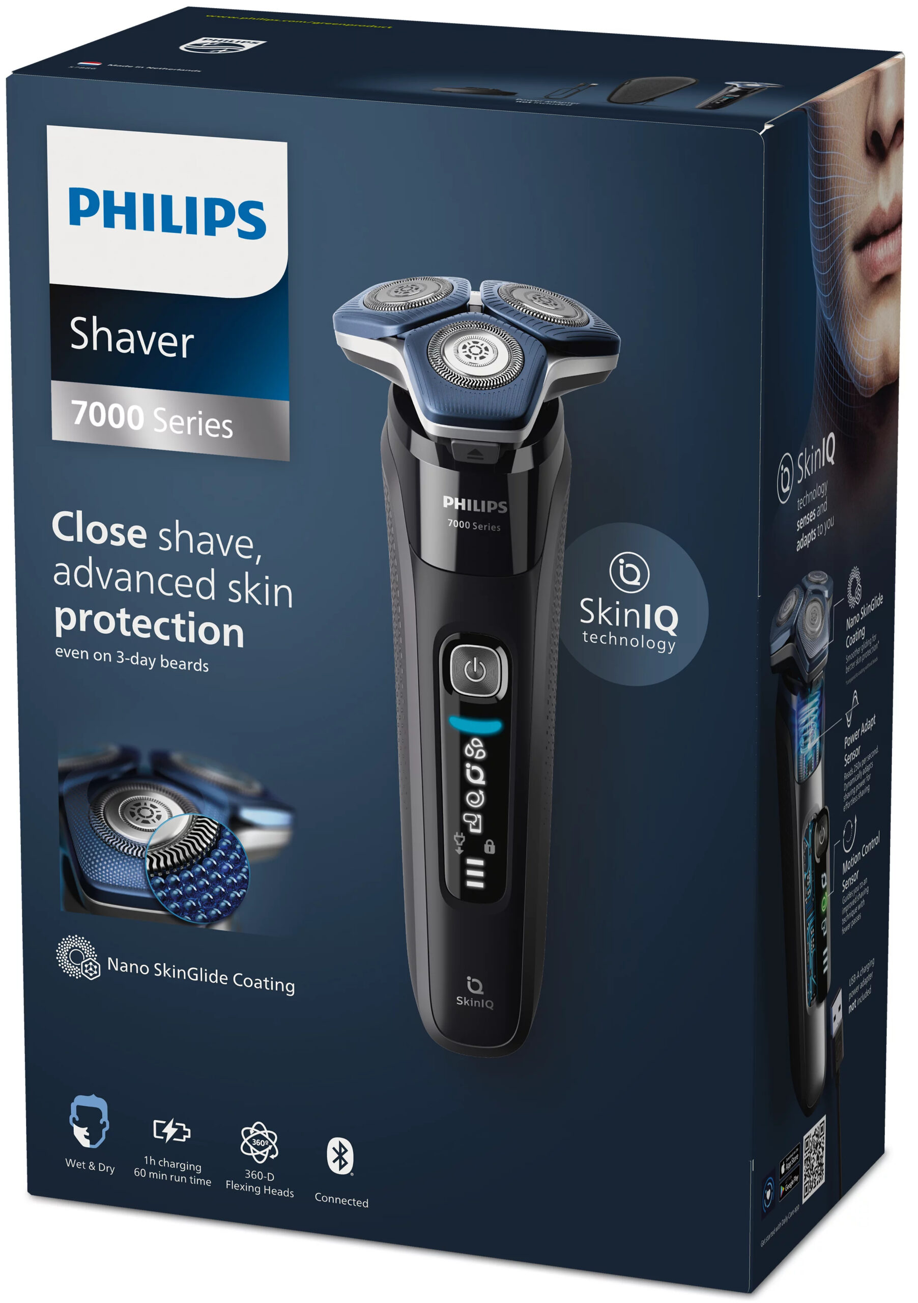 Philips SHAVER Series 7000 S7886/35 Elektrisch scheerapparaat voor nat en droog scheren - Afbeelding 2