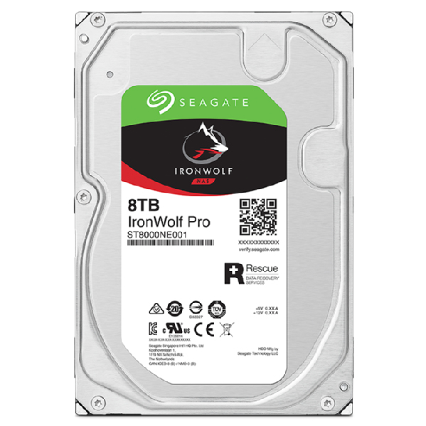 Seagate IronWolf Pro ST8000NT001 interne harde schijf 8 TB 7200 RPM 256 MB 3.5" SATA III - Afbeelding 4