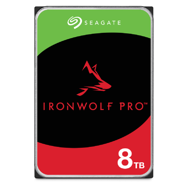 Seagate IronWolf Pro ST8000NT001 interne harde schijf 8 TB 7200 RPM 256 MB 3.5" SATA III