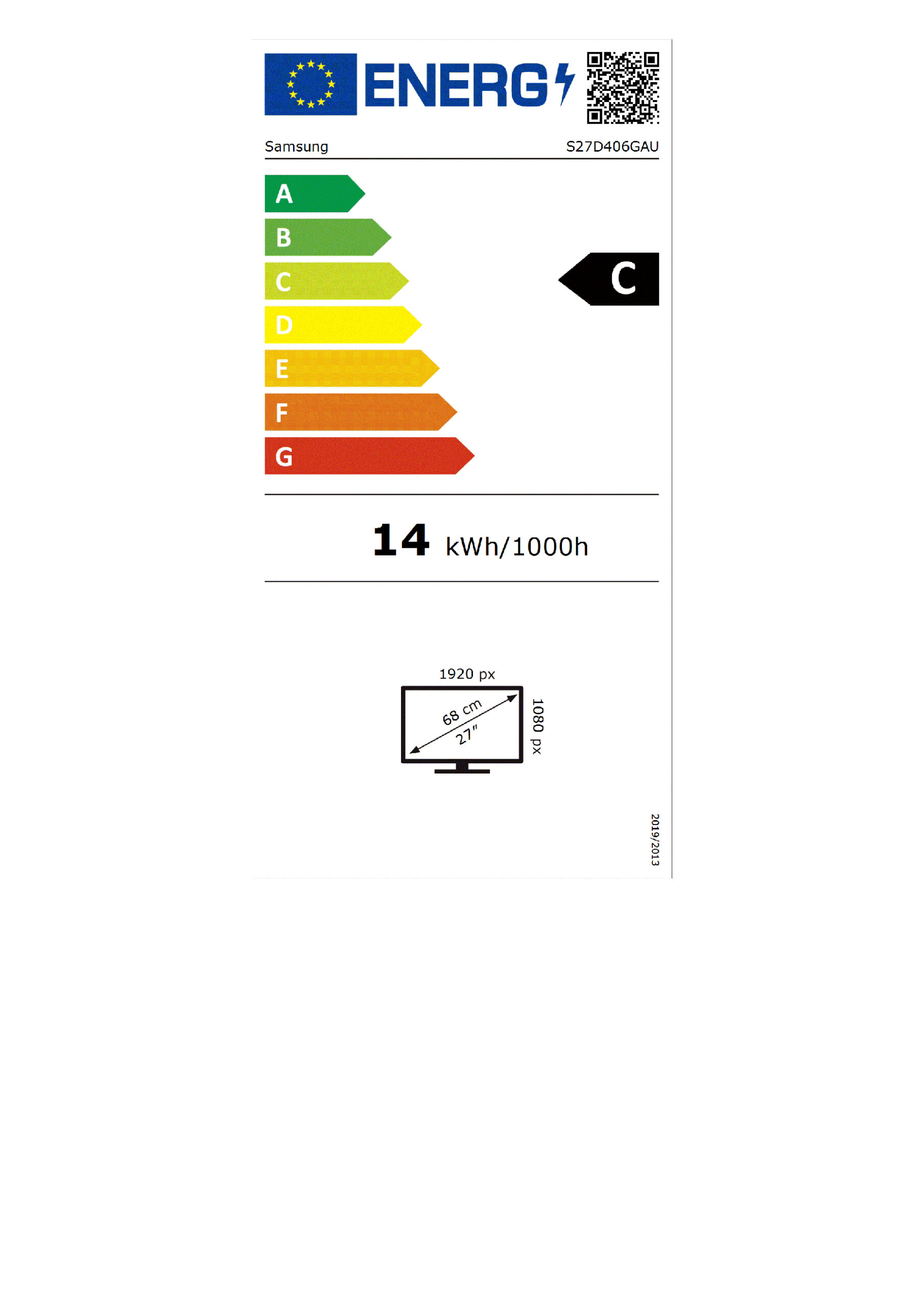 Samsung 27" Essential Monitor S4 S40GD Full HD Monitor - Afbeelding 20
