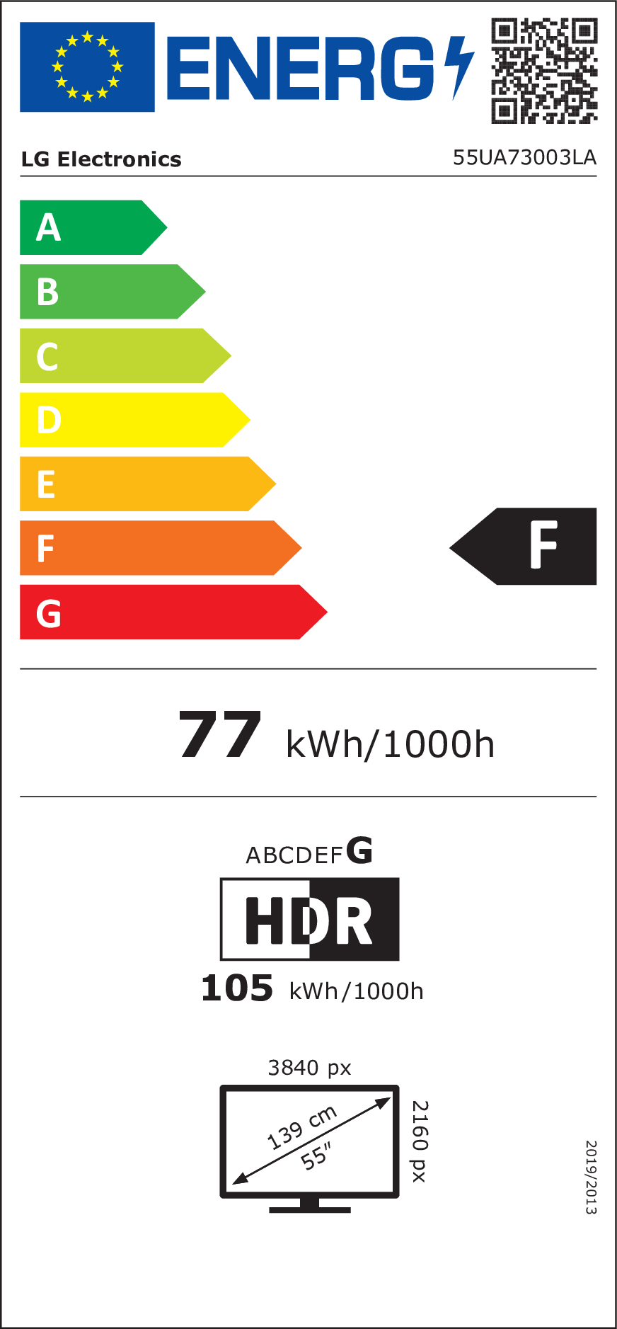 LG UHD AI 55UA73003LA tv 139,7 cm (55") 4K Ultra HD Smart TV Wifi Zwart - Afbeelding 5