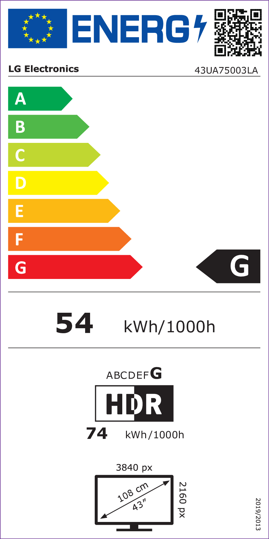 LG UHD AI 43UA75003LA tv 109,2 cm (43") 4K Ultra HD Smart TV Wifi Zwart - Afbeelding 13