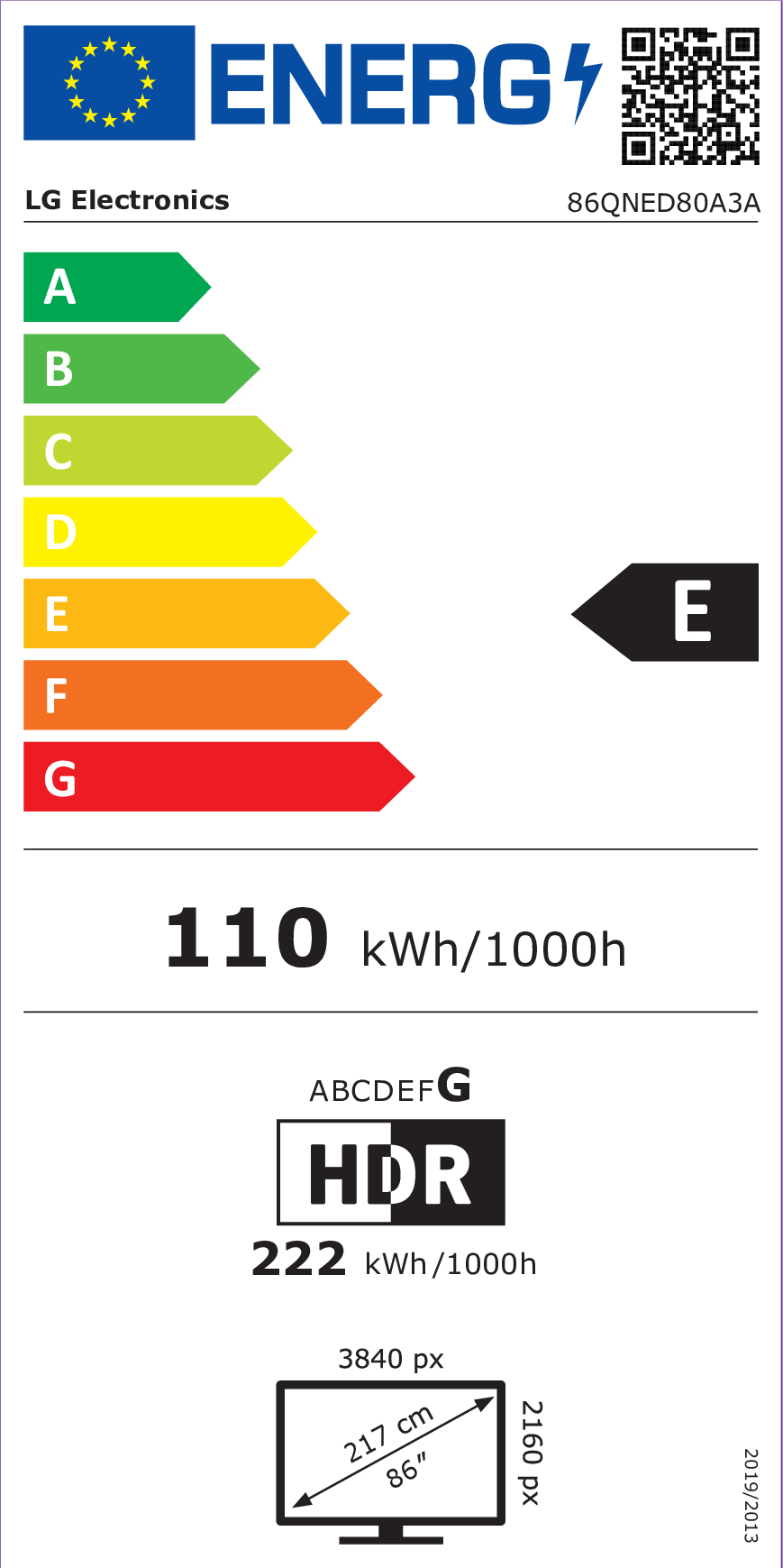 LG QNED 86QNED80A3A tv 2,18 m (86") 4K Ultra HD Smart TV Wifi Zwart - Afbeelding 10