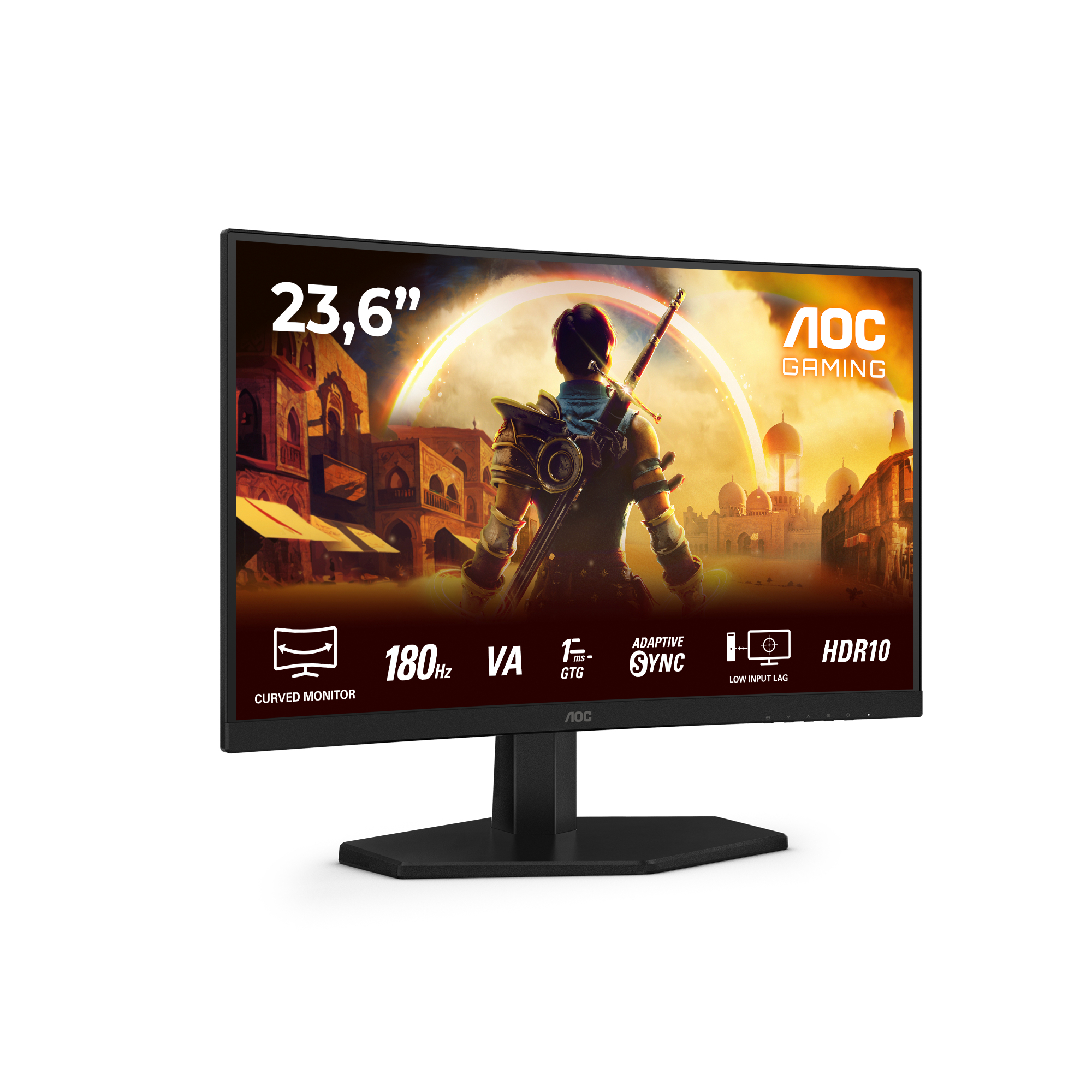 AOC G4 C24G42E computer monitor 59,9 cm (23.6") 1920 x 1080 Pixels Full HD LED Zwart, Rood - Afbeelding 24