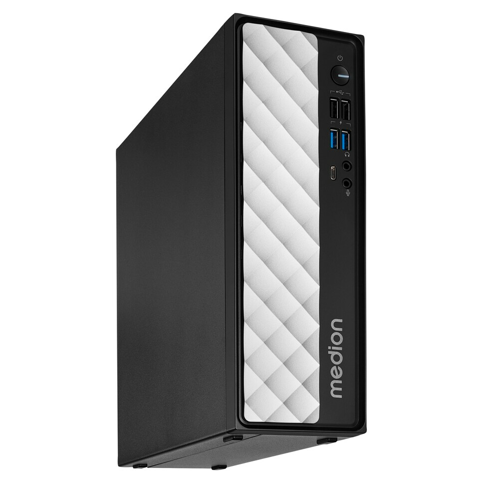 MEDION T80 MINI PC Intel® Core™ i5 i5-12450H 16 GB DDR4-SDRAM 512 GB SSD Zwart, Grijs - Afbeelding 2