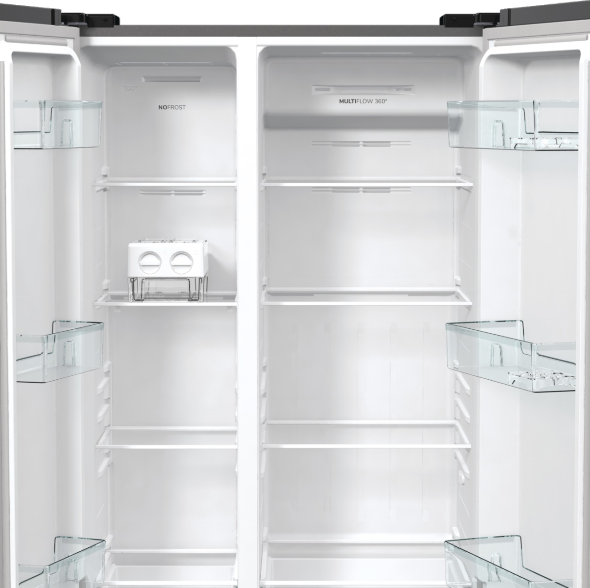 Gorenje NRR9185EAXL amerikaanse koelkast Vrijstaand 550 l E Zilver - Afbeelding 24