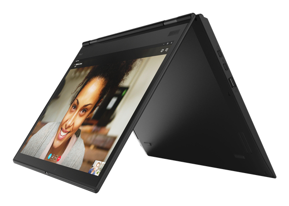 T1A Lenovo ThinkPad X1 Yoga (3rd Gen) Refurbished Intel® Core™ i7 i7-8650U Hybride (2-in-1) 35,6 cm (14") Touchscreen Full HD 16 GB LPDDR4x-SDRAM 512 GB SSD Wi-Fi 6 (802.11ax) Windows 10 Pro Zwart - Afbeelding 3