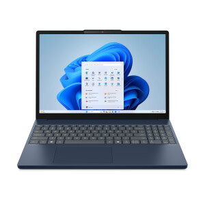 Lenovo IdeaPad Slim 3 15IRH10 Intel® Core™ i5 i5-13420H Laptop 38,9 cm (15.3") WUXGA 16 GB DDR5-SDRAM 512 GB SSD Wi-Fi 6 (802.11ax) Engels Blauw