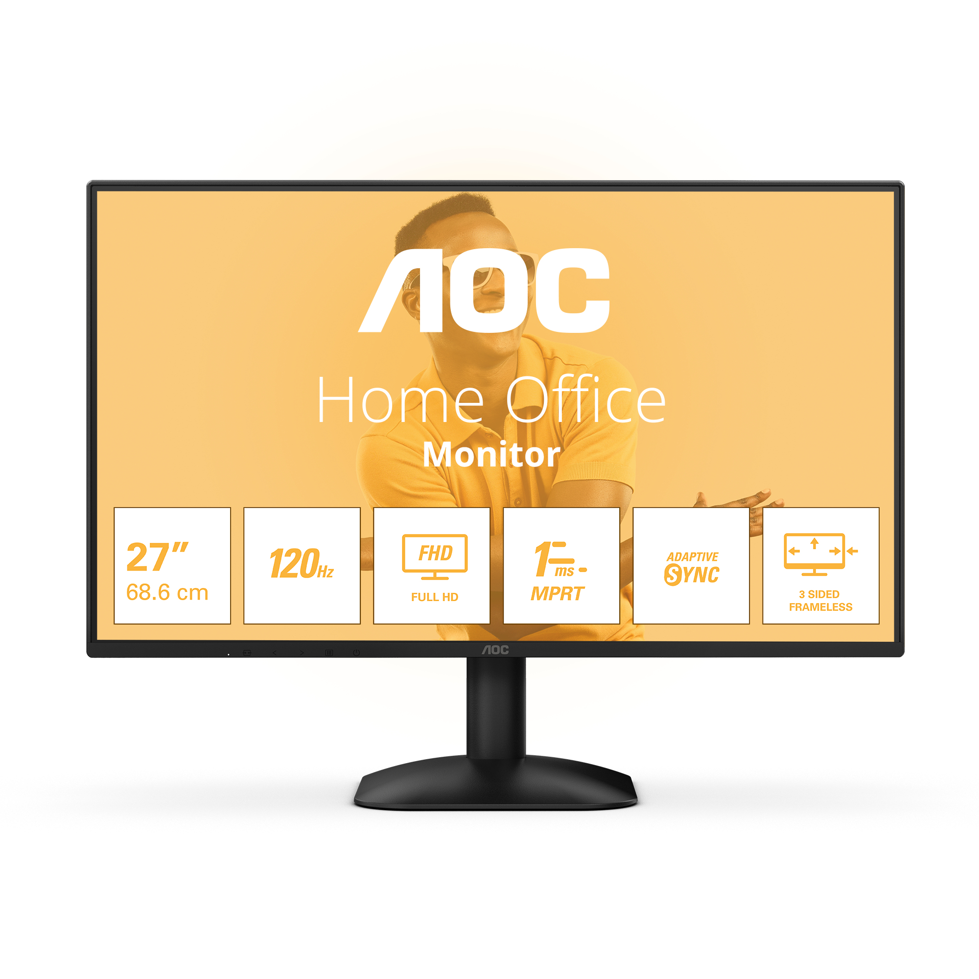 AOC B3 27B31H computer monitor 68,6 cm (27") 1920 x 1080 Pixels Full HD Zwart