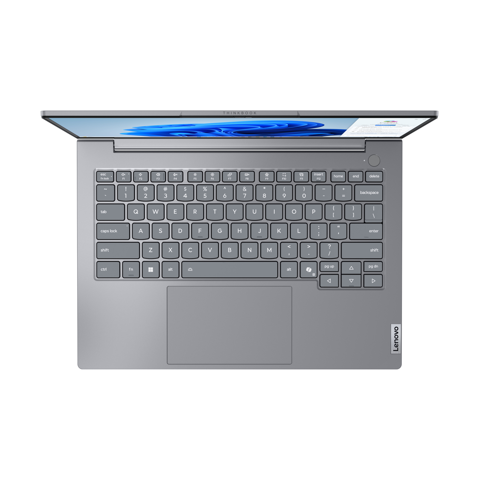 Lenovo ThinkBook 14 G8 IRL Intel Core 7 240H Laptop 35,6 cm (14") WUXGA 16 GB DDR5-SDRAM 512 GB SSD Wi-Fi 6 (802.11ax) Windows 11 Pro Engels Grijs - Afbeelding 9