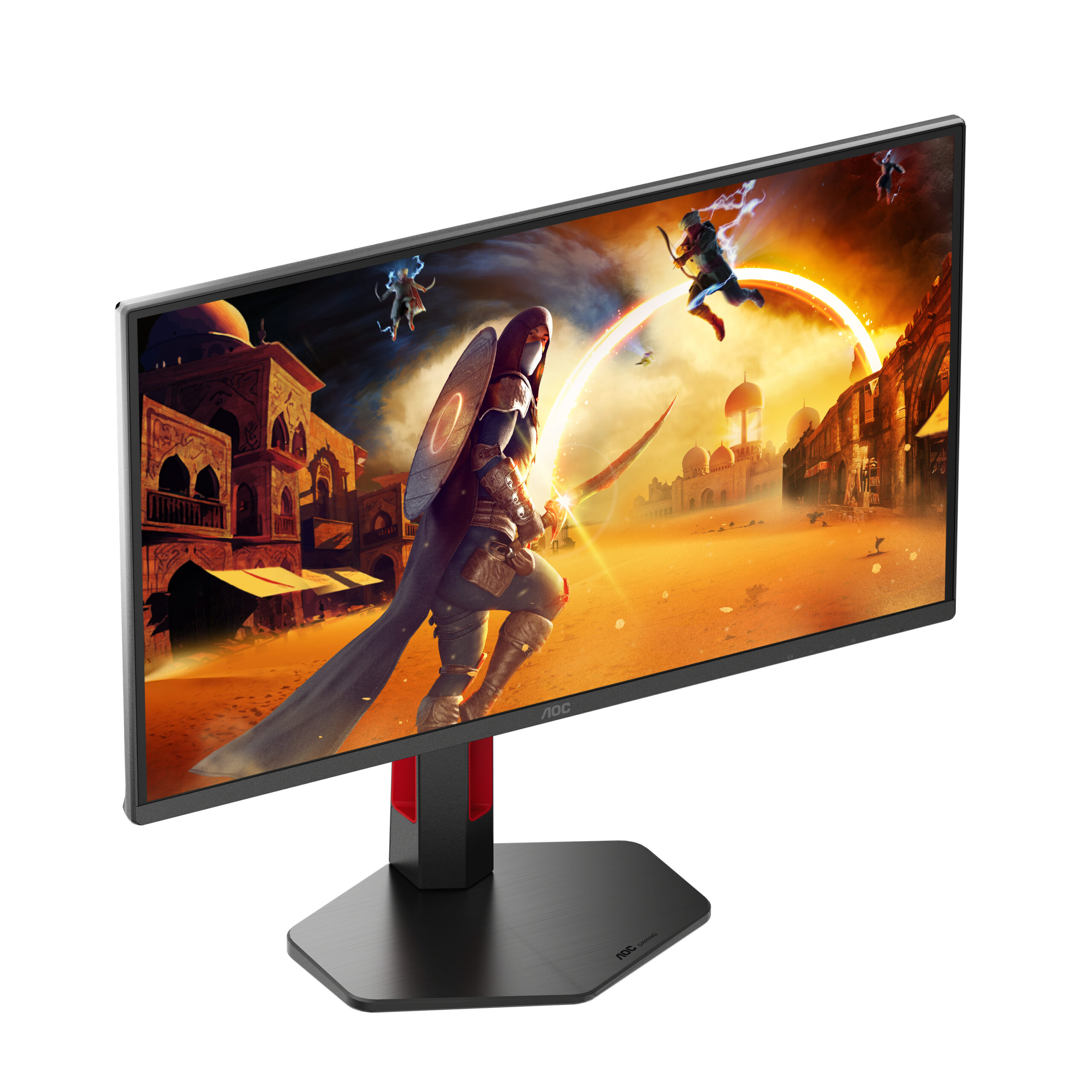 AOC G4 Q25G4SR computer monitor 62,2 cm (24.5") 2560 x 1440 Pixels Quad HD LED Zwart, Rood - Afbeelding 5