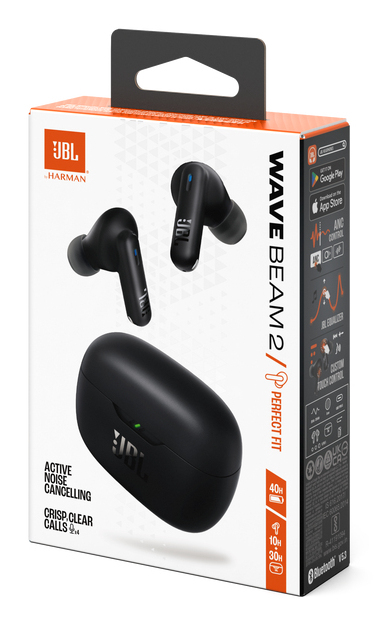 JBL Wave Beam 2 Headset Draadloos In-ear Oproepen/muziek Bluetooth Zwart - Afbeelding 11