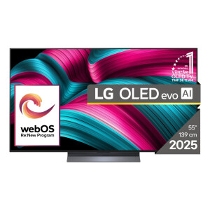 LG OLED evo AI OLED55C51LA tv 139,7 cm (55") 4K Ultra HD Smart TV Wifi Zwart