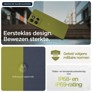 Motorola moto g86 5G 16,9 cm (6.67") Dual SIM Android 15 USB Type-C 8 GB 256 GB 5200 mAh Groen