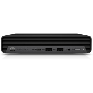 T1A HP ProDesk 600 G6 Refurbished Intel® Core™ i5 i5-10500T 16 GB DDR4-SDRAM 256 GB SSD Windows 11 Pro Mini PC Zwart