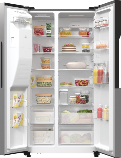 Gorenje NRR9185ESXL amerikaanse koelkast Vrijstaand 566 l E Roestvrijstaal - Afbeelding 17