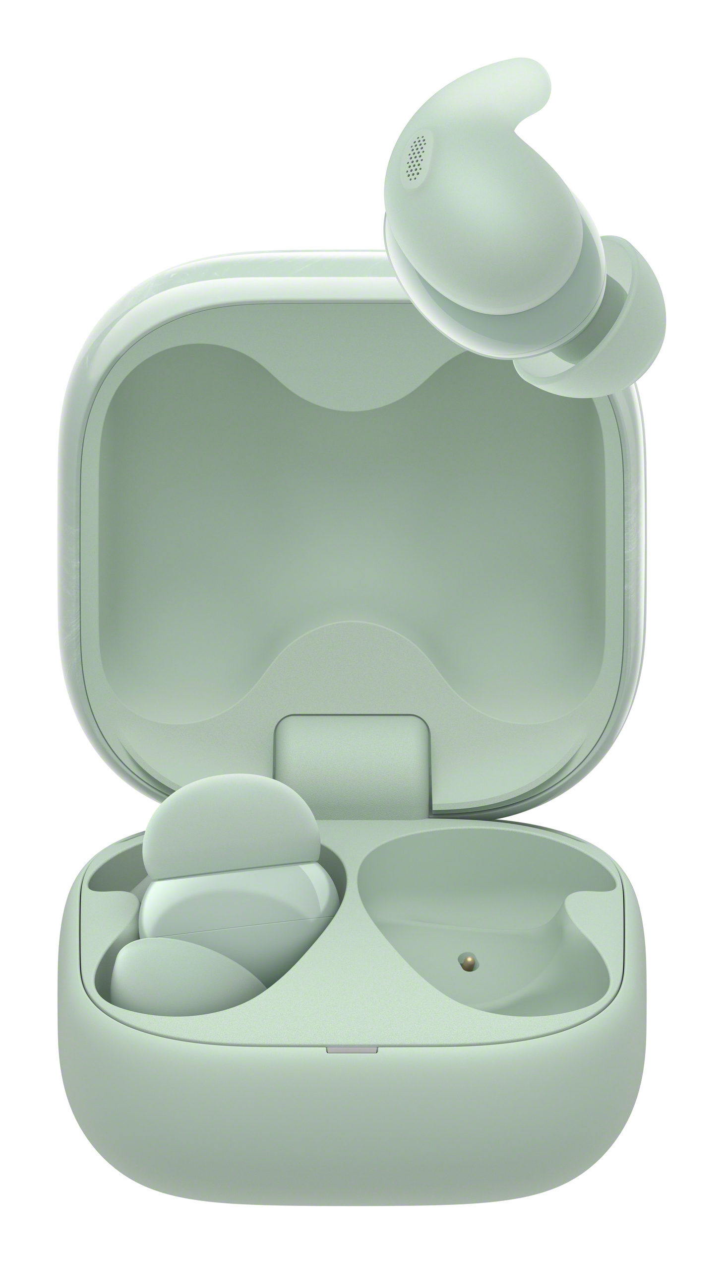 Sony LinkBuds Fit WFLS910NG hoofdtelefoon/headset Hoofdtelefoons Draadloos In-ear Muziek/Voor elke dag Groen - Afbeelding 2